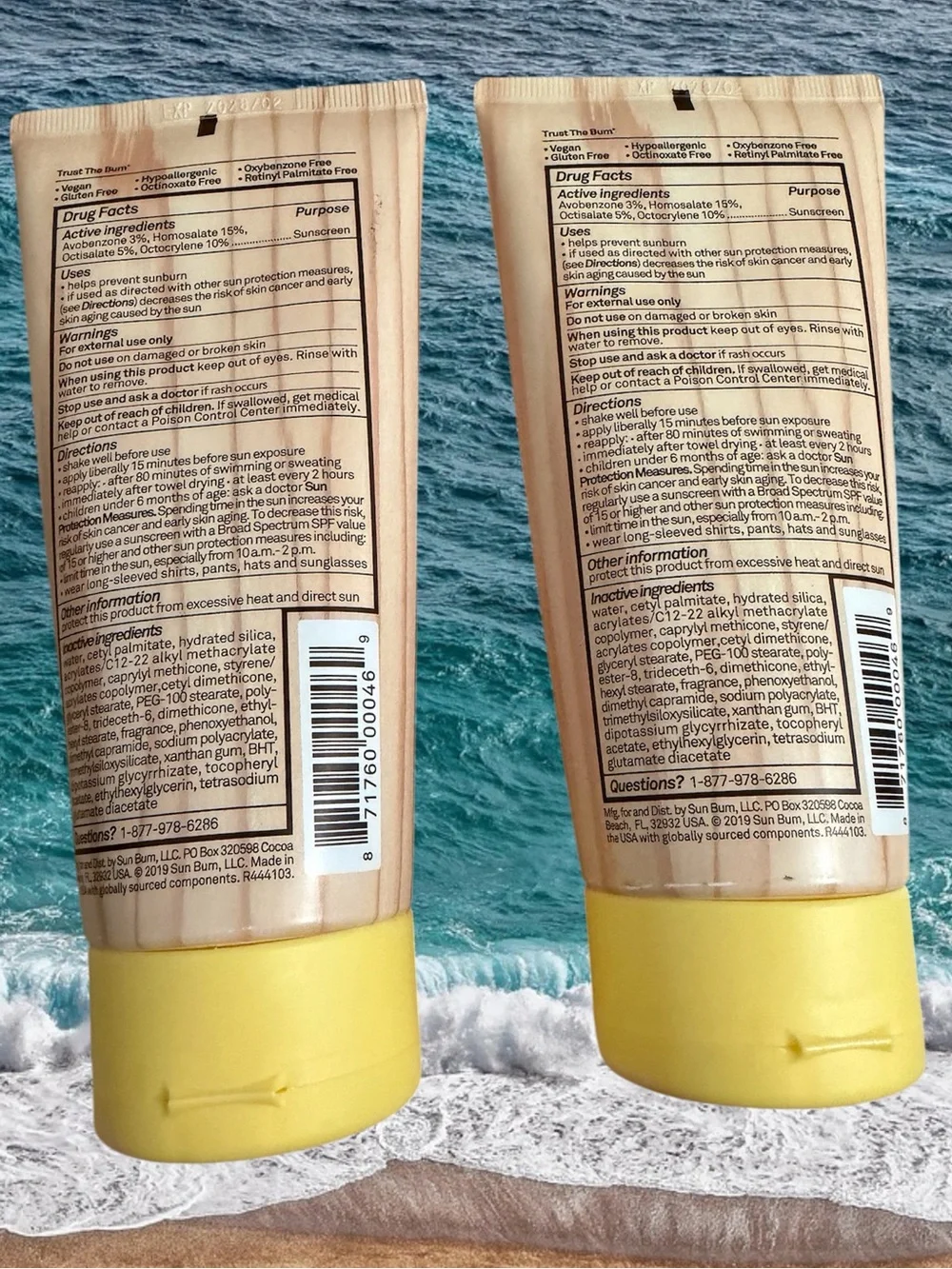 Sun Bum SPF 70 Moisturizing Sunscreen Lotion